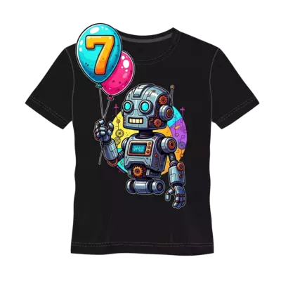 Design: A highly detailed, friendly robot with visible gears and circuits, holding a ...