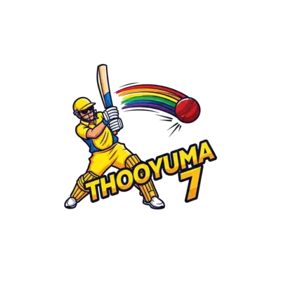 Design: A bold and cool cartoon illustration of a stylized cricket player, inspired b...