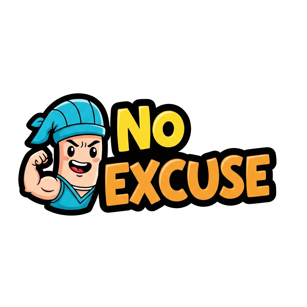 Custom design: No Excuse