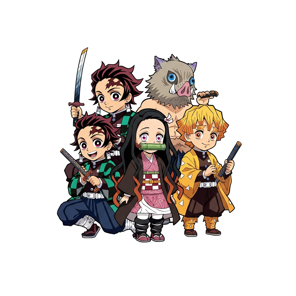 Custom design: Demon slayers characters 