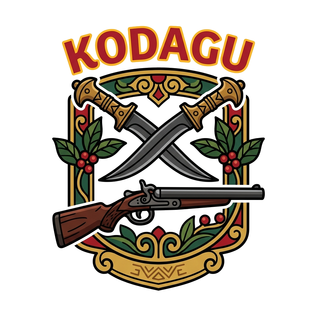 Custom design: need a kodagu clan design on the back of the t-shirt with knifes and guns.
Also need a title kodagu on top of the pi...