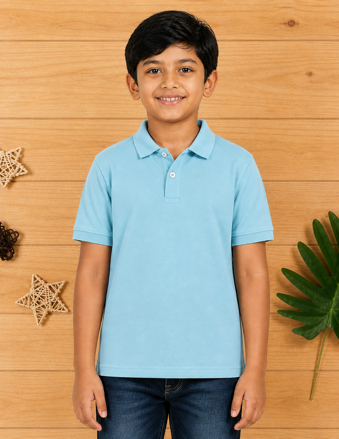 Kids Polo T-Shirt – Smart, Comfortable & Stylish